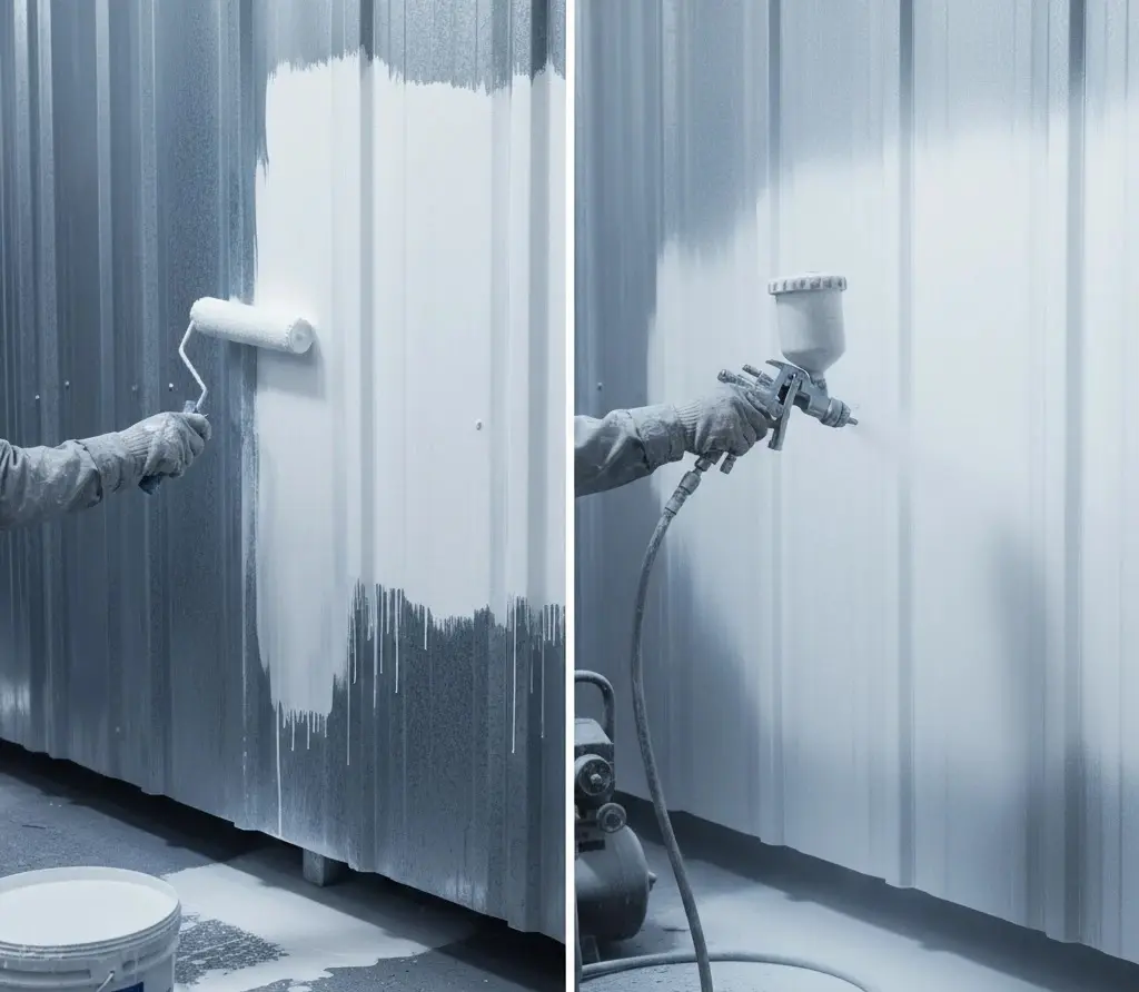 สีทากับสีพ่น แตกต่างกันอย่างไร