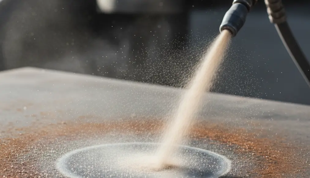วัสดุพ่นทรายสำคัญกับงานพ่นทรายอย่างไร
