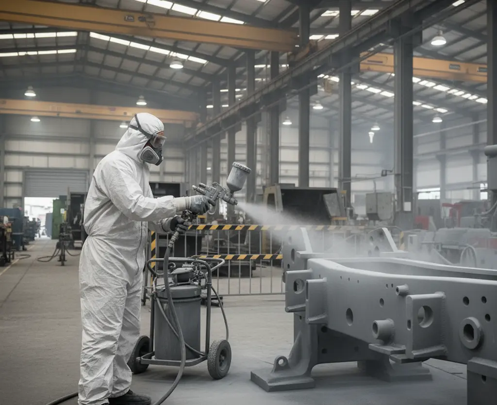 industrial coating เหมาะสำหรับพื้นผิวแบบใด