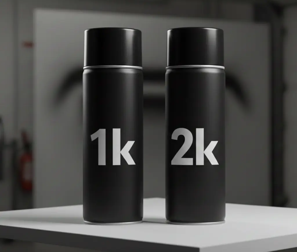 แลคเกอร์ 1K กับ 2K ต่างกันยังไง