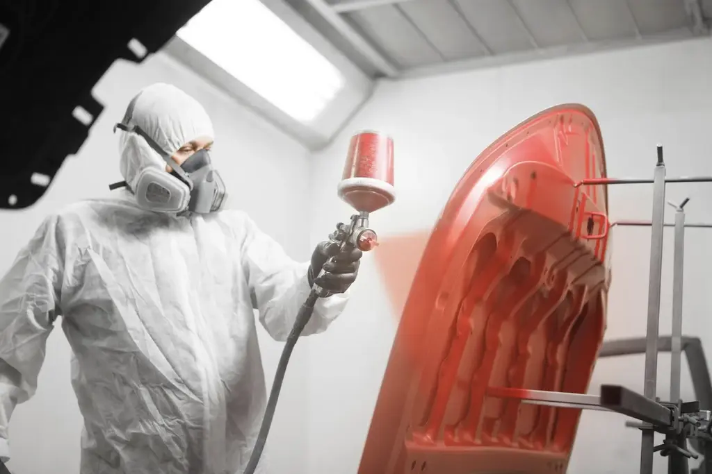 สาเหตุหลักที่ทำให้พ่นสีแล้วสีเป็นเม็ด